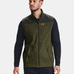 Under Armour Men's Olive and Black Vest